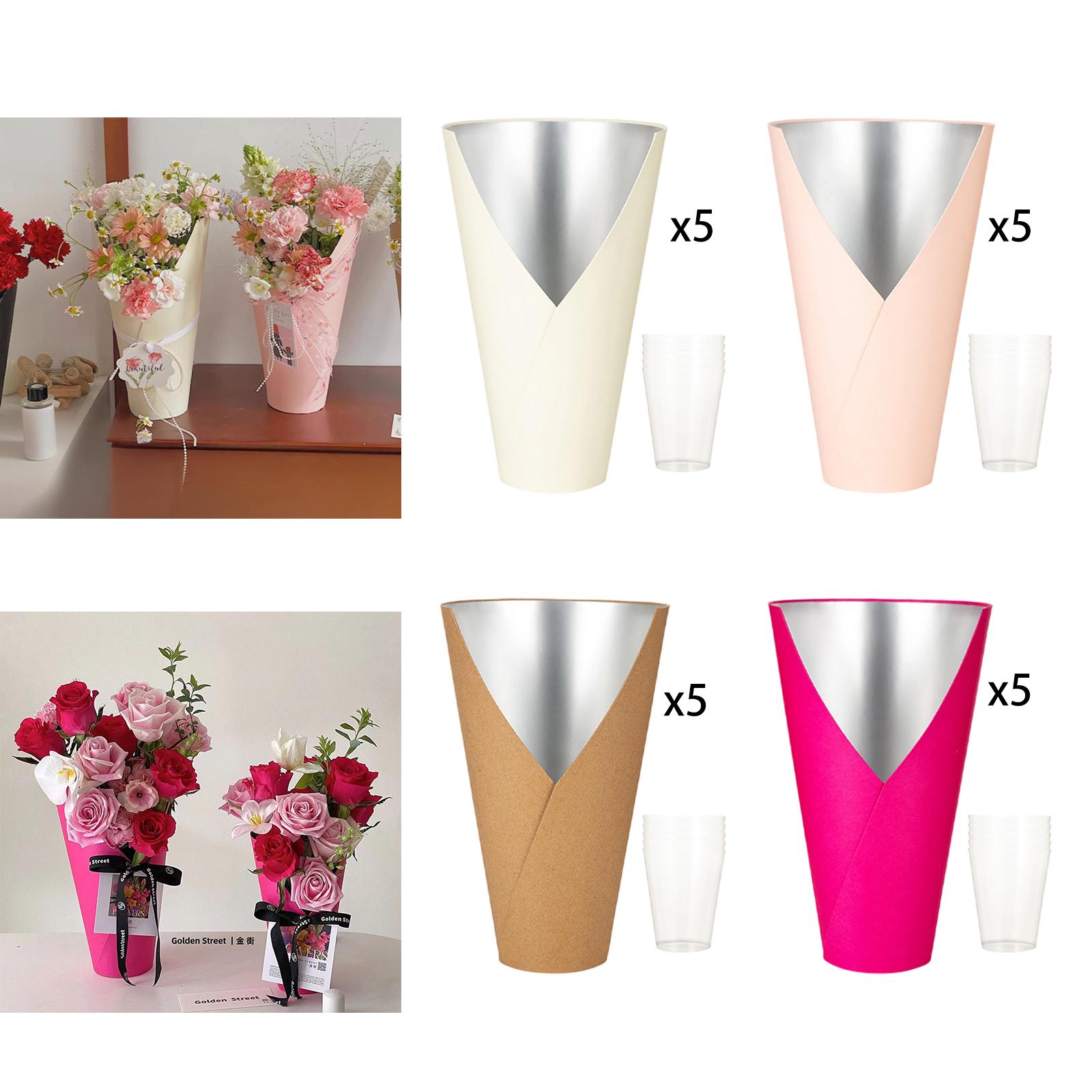 5 peças de balde para apresent - Florist Supply Buckets avaliação e preço